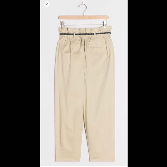 Anthropologie Milena cropped paper bag trouser - Picture 4 of 5